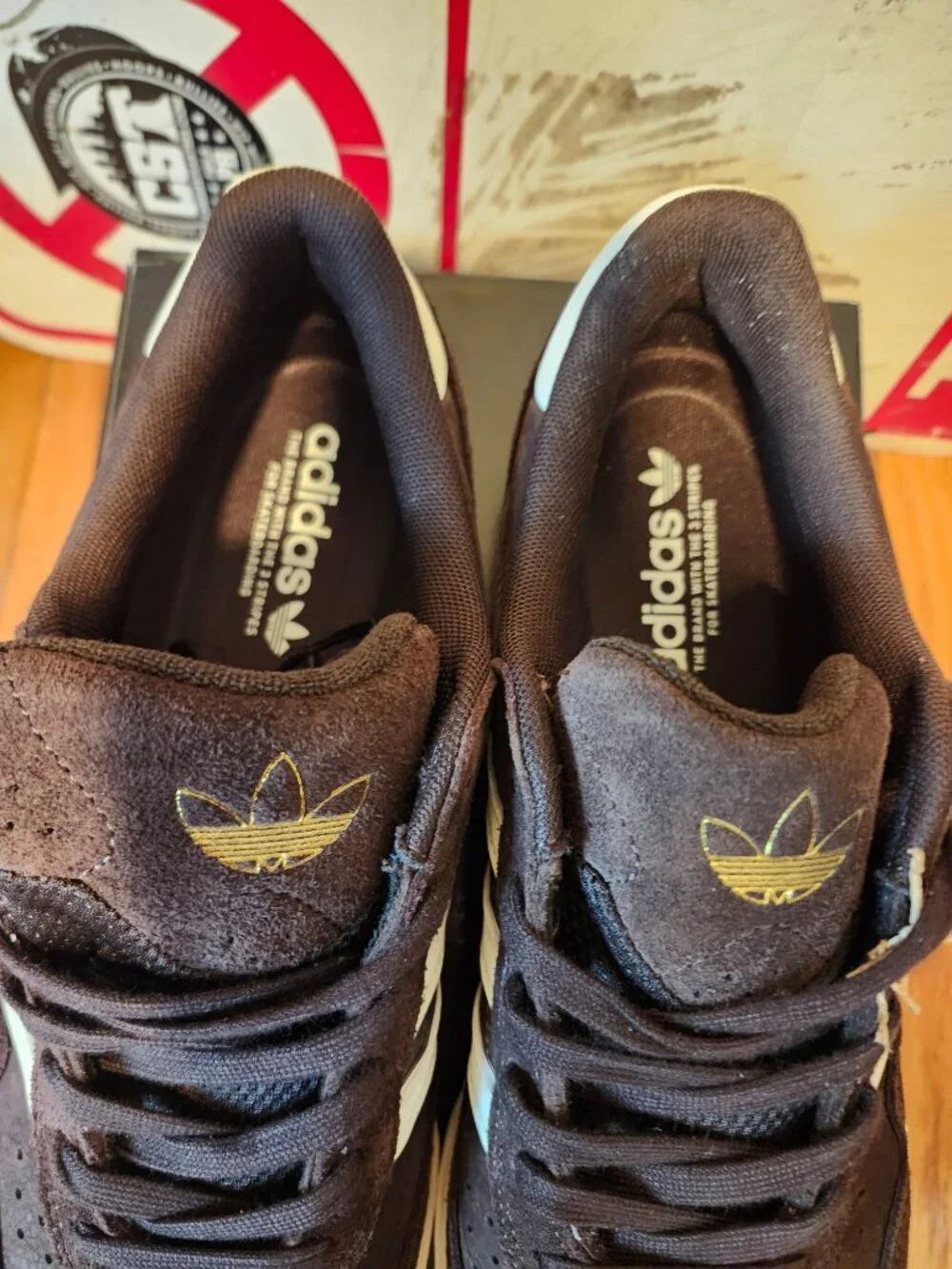adidas Tyshawn II Brown Suede Skate Shoes Men's 10.5 NEW IN BOX
